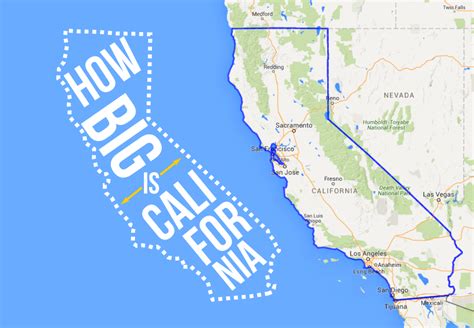 how wide is california